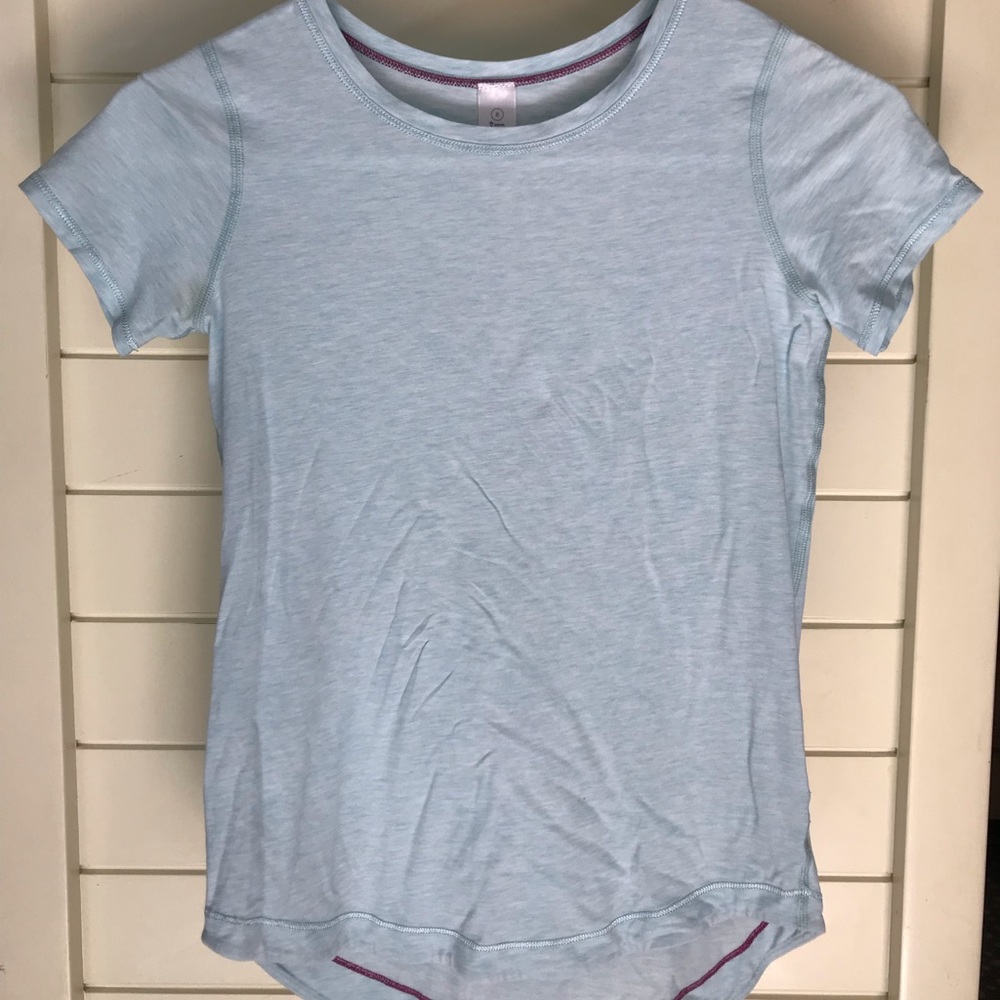 Blue lightweight ivivva shirt